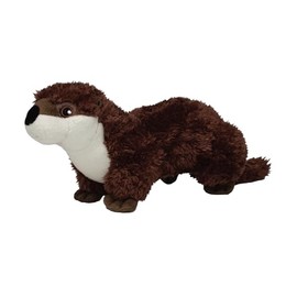 EcoBuddiez - Otter from Deluxebase. Small 32cm Soft Plush Animals made from Recycled Plastic Bottles. Eco-Friendly Cuddly Gift for Kids and Cute Stuffed Animal Toy for Toddlers.