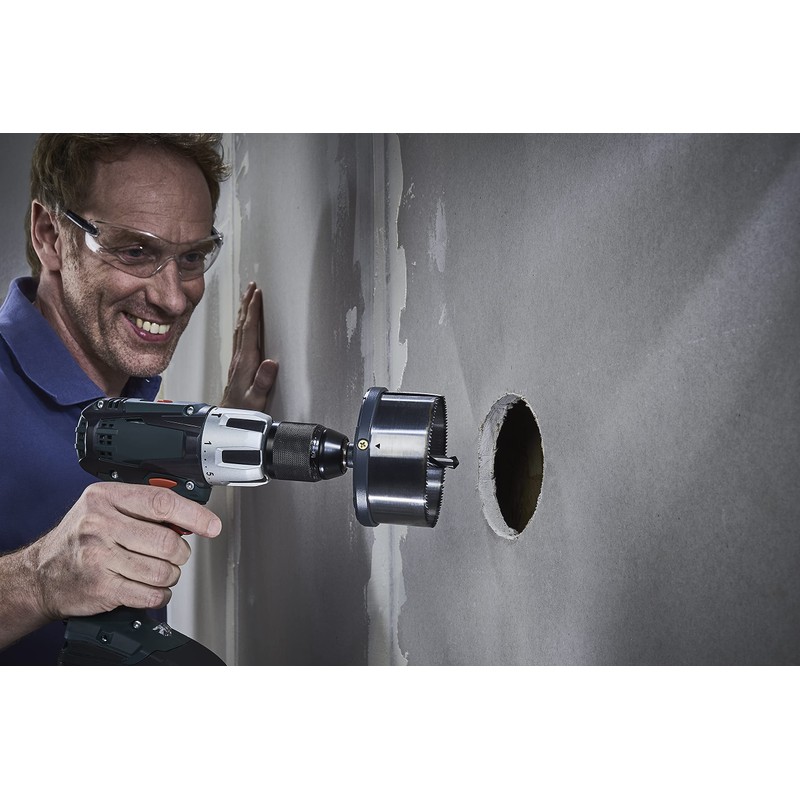Wolfcraft 2155000 Super-hole saw accessory, 5 PieceCut depth: 40 mm,