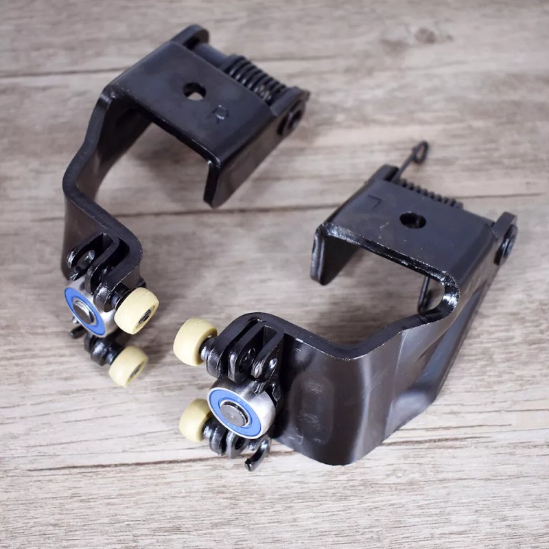OEM SET Left Right Center Mount Sliding Door Rollers For