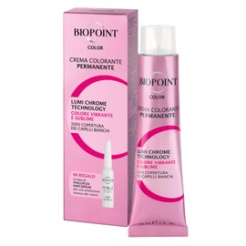 Biopoint Permanent Colour Cream 60 ml + 1 Ampoule Hyaluplex Hair Serum 3 ml - 5 Light Brown