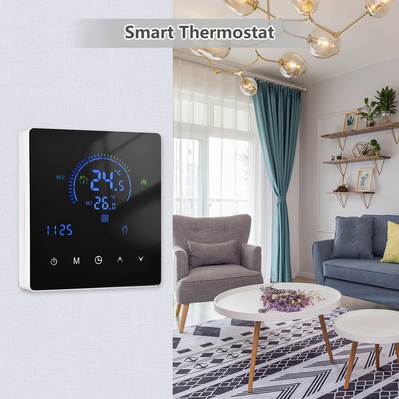 Smart Intelligent Thermostat Temperature Controller for Electric Underground Heating Equipment