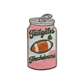 MEIYSTICK - Parche de bordado para ropa y mochilas, sombreros, bolsas de jeans, tamaño de fiesta de fútbol, parches de hierro de 3 pulgadas, parches de bordado con apliques deportivos, regalo