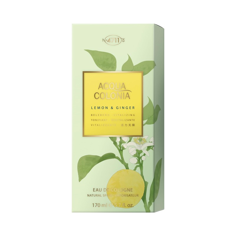 4711 Acqua Colonia Lemon and Ginger Eau de Cologne Spray,