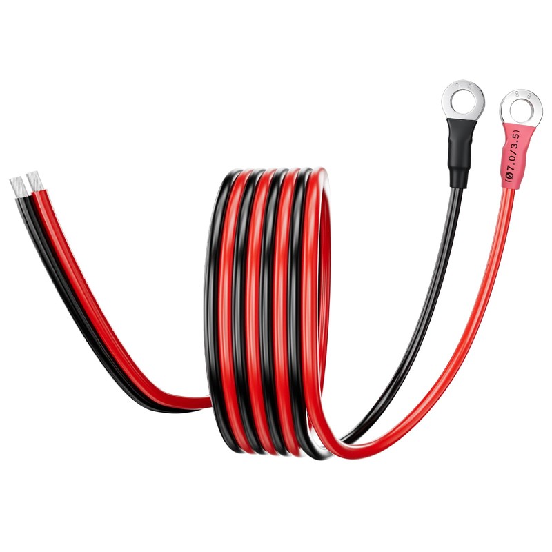 Sigely 10Awg Solar Battery Cables 10 Gauge