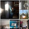 Petrichor Clear Crystal Hanging Ball Feng Shui Prism Sun Catcher