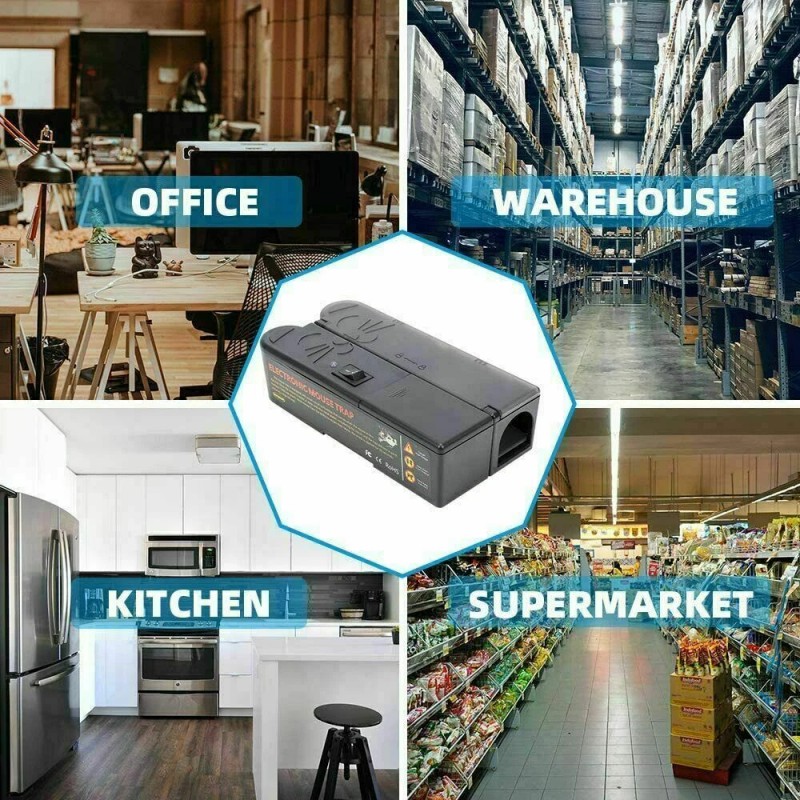 Phomemo Electronic Mouse Trap Victor Control Rat Killer Pest Electric