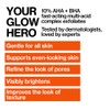 Pacifica Glow Baby 10% AHA/BHA almohadillas de pelar iluminadoras, blanco,