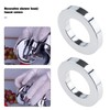VGOL 6Pcs Basin Faucet Base Ring Chromed Plastic Mounting Ring