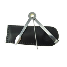 yueton Pack of 2 New Pocket or Pouch 3in1 Stainless Steel Catlinite Cleaner Cleaning Tool Reamers Tamper