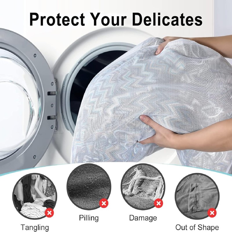 OTraki Mesh Laundry Bag for Delicates 2 Pack 16 x