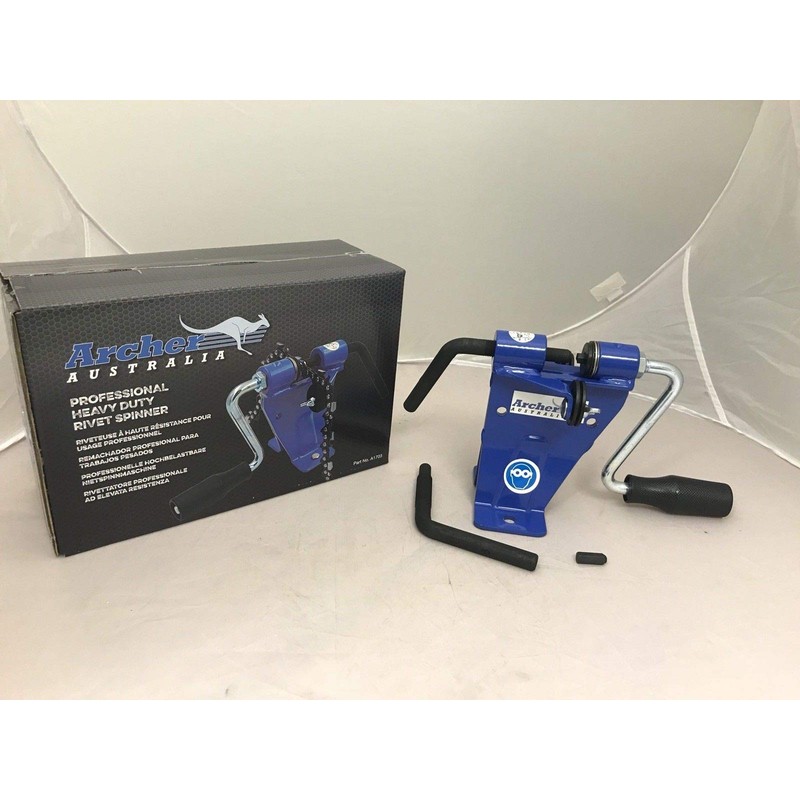 Archer Chainsaw Saw Chain Spinner Repair Tool Professional Bench Mounted