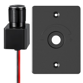 Obeaming 12V Light Dimmer 12V PWM LED Dimmer Switch for RV Boat Truck Camper Van Trailer Lighting Fixture LED Strip Light Rotary Knob