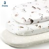 Stretchy Ultra Soft Fitted Bassinet Sheet Set 3 Pack, Universal