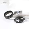 Two Rings His Hers Wedding Ring Sets Couples Matching Rings