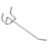 sourcing map 50Pcs 4" Pegboard Hooks, L Shape Metal Wall