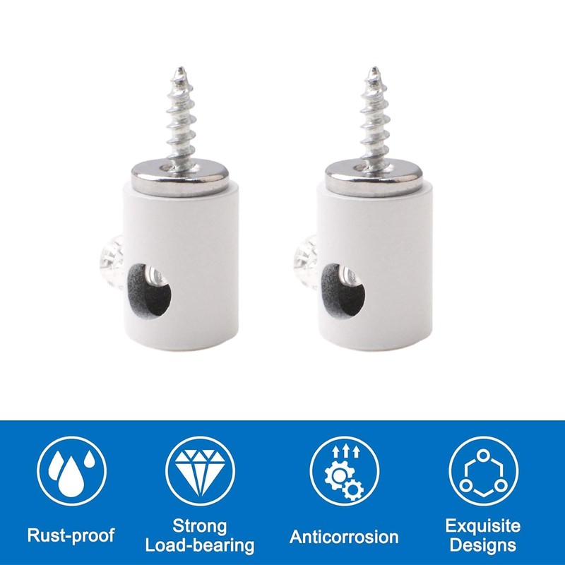 INCREWAY Chandelier Lighting Hook, 6PCS Pendant Lighting Hook Swag Hook