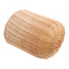 SUPVOX Rattan Gas Canister Cover Outdoor Camping Protector for Flat