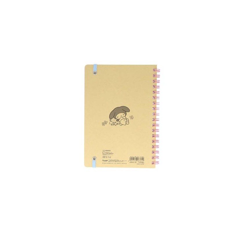 Sunstar Stationery S2643138 Sanrio Character Notebook, Ring Notebook, B6, New