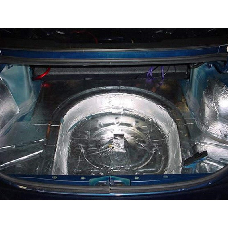 FatMat Self-Adhesive Rattletrap Auto Sound Deadener Pack with Install Kit