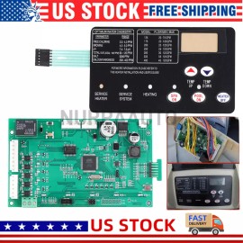 NURPAAUTO For Pentair Master Temp 400 42002-0007S Control Board Kit w/ 472610Z Switch Pad