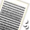 Lash Clusters 280 Pcs 30D+40D-C-9-15MIX B&Q LASH Individual Lashes 10D