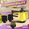 Steam Cleaner Replacement Brushes, Original Accessories for STMWORLD CB-02A, Compatible