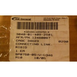 AM GENERAL M1113 +4 HUMVEE HUMMER H1 M998 SERIES HUMMER H-1 M998 HMMWV 12338450 AM GENERAL ROD, SHIFTER TRANSFER CASE NEW