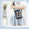 JOKnet Mailing Service with D-ring Vertical Clear Pocket Shoulder Bag,