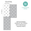 STENCILIT® Celestial Wall Stencil for Painting - 2 Pack of