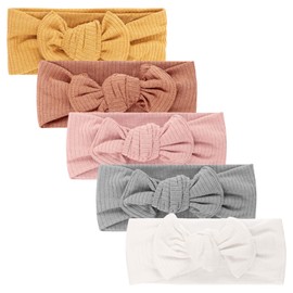 DRESHOW Baby Girl Nylon Headbands Newborn Infant Toddler Hairbands and Bows Child Hair Accessories