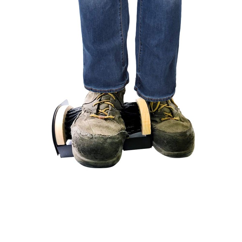 Boot and Shoe Brush Cleaner Scraper for Outdoor Mud with
