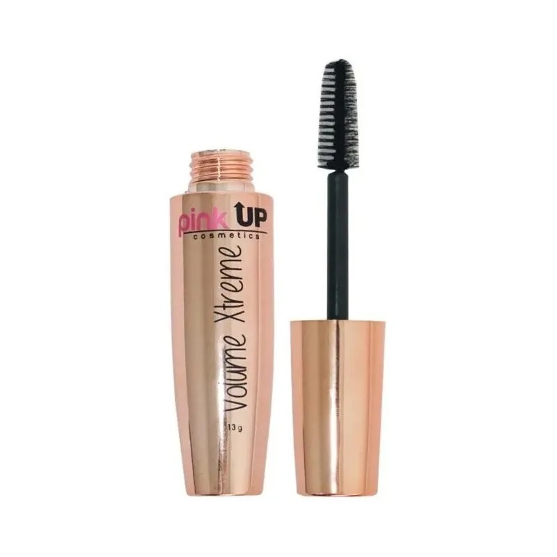 Máscara De Pestañas Pink Up Volume Xtreme Resistente Al Agua