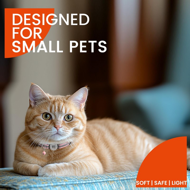 ilFindYou Cat Collar with Bells, Reflective Cat Collars Breakaway with