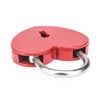Heart Padlock with Key, Love Lock, Heart Mini Key Lock
