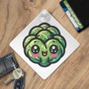 'Cute Kawaii Brussels Sprout' Suction Cup Car Window Sign (CG00025432)