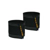 UNICO Bikeguy B-Strap, Wide, Black, 2-piece Set, Hem Stopping Band,