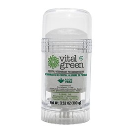 Desodorante Piedra Natural Aloe Vera 100g Sin Color unidad
