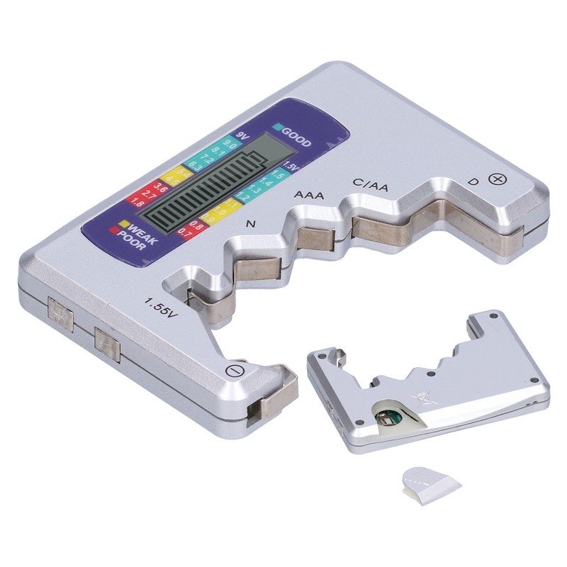 Battery Tester Universal Household Capacity Checker for D C AA