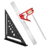 Carpenter Square Set Includes Combination Square with Spirit Level 5