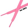 Kilter Flat Trainer Shoelaces - Bubblegum Pink - 45 cm