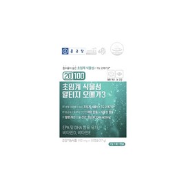 Chong Kun Dang 20100 Supercritical Vegetable Altige Omega 3 900mg x 30 capsules (1 month supply) 1 box / 종근당 20100 초임계 식물성 알티지 오메가3 900mg x 30캡슐 (1개월분) 1박스