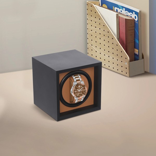 TBvechi Luxury Display Automatic Watch Winder Storage Box Pu,Solid Wood,Sponge