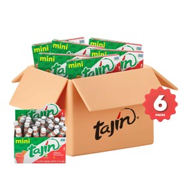 Tajín Clásico Chile Lime Seasoning Mini Display 0.35 oz, 40 Mini Bottles (Pack of 6)
