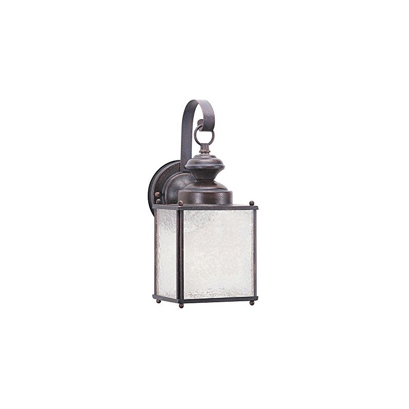 Sea Gull 89381EN-08 Jamestowne Outdoor Wall Sconce, 1-Light 9 Watts,