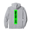 Beast ON Rücken Motiv Fitness Gym Motivation grüne Farbe Pullover