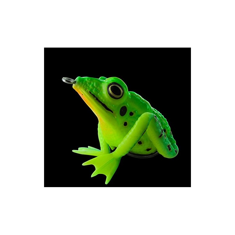 Jenzi, The Prince Realistic Frog Neon Green