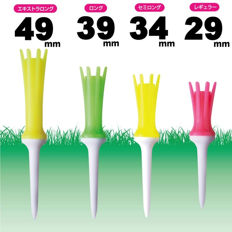 DAIYA GOLF TE-720 TE-720 Semi-Long Tee Aero Spark Tee 3.1
