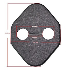 maiqiken 適合新型C-HR(ZYX10/NGX50) ドアストライカーカバー１台分 4set