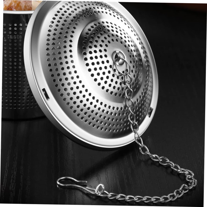 CAXUSD Stainless Steel Tea Strainer Ball Large Mesh Filter for