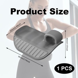 Pack of 2 Grip Pads, Weight Training, Non-Slip Grip Pads, Strength Training, Small and Portable Gym Grip, Hand Protection, Gym, for Cross Training, Gymnastics, Fitness Accessories (Grey)